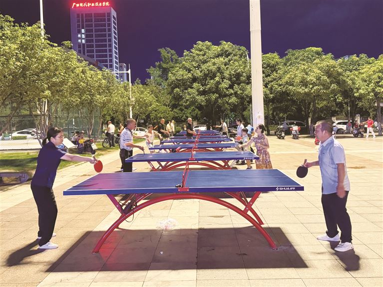 保平社区配, 专人监督, 的设施